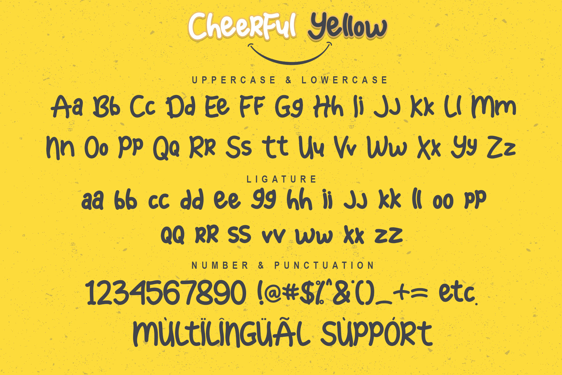 Cheerful Yellow - Personal Use